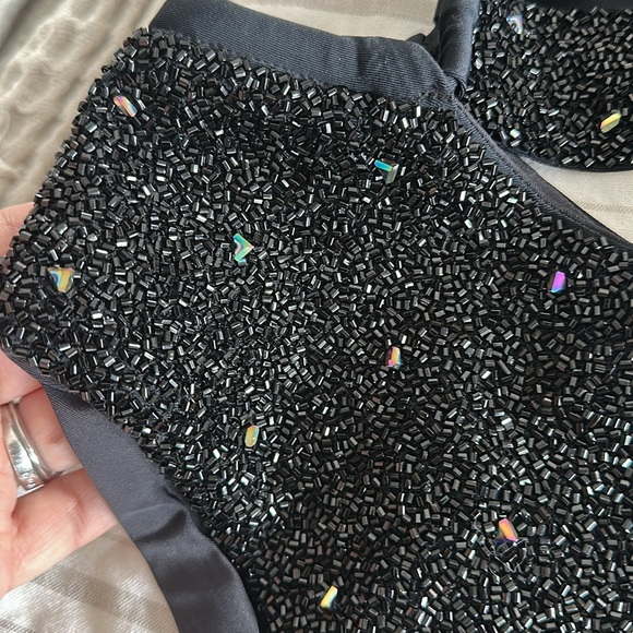 NEW OCEANUS | CAREY SWIMSUIT Glitter Sparkle Cutout one piece - Picture 6 of 11